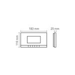 Audio 001463 4.3" Görüntülü Villa Set Bus Plus "Siyah" - Görsel 3