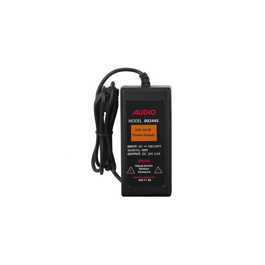 Audio 002445 Güç Kaynağı Bus Plus 24V 60 Watt Audio 002445 Güç Kaynağı Bus Plus 24V 60 Watt - Görsel 1