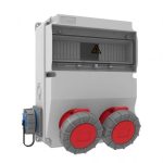 Bemis BD6-6230-2020 V12 Kombinasyon 5x32A. 2 Ön / 1x16A 2 Yan