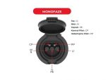 Bemis BEV-3032-4310 32A. 3 Noktadan Montajlı Pano Prizi Monofaze - Görsel 2