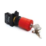 Emas CP200EA30 Kilitli Acil Stop Butonu 1 Nk Çap:30mm