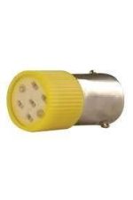 Gwest 6523 Led Ampul Sarı 220VAc/Dc "BA9SC - S" - Görsel 2