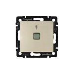 Legrand 774313 Zil Butonu Çan Sembollü 12V Bej "Valena Serisi" - Görsel 2
