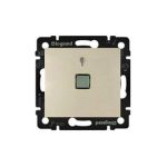 Legrand 774313 Zil Butonu Çan Sembollü 12V Bej "Valena Serisi"