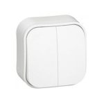 Legrand 782402 Komütatör Beyaz Sıva Üstü IP21 "Forix Serisi" - Görsel 2