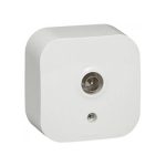Legrand 782415 Tv Prizi Beyaz Sıva Üstü IP21 "Forix Serisi" - Görsel 2