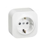 Legrand 782420 Topraklı Priz Beyaz Sıva Üstü IP21 "Forix Serisi" - Görsel 2