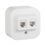 Legrand 782421 Telefon+Data Prizi Rj11+Rj45 Cat5e Beyaz Sıva Üstü - Görsel 2