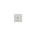 Lospar YK1B 19.5x19.5mm Yapışkan Bantlı Kroşe Beyaz YK1 - Görsel 2