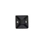 Lospar YK2S 28.6x28.6mm Yapışkan Bantlı Kroşe Siyah YK2