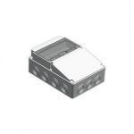 Mete Enerji 40203505 Boş Kombinasyon Kutusu 210x290mm 10 Modül Gri Ip66