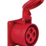 Mete Enerji 406518V 4x32A. Makine Prizi Düz Vidalı CEE Normlu