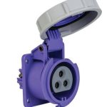 Mete Enerji 406549V 3x16A. Makine Prizi Düz 20-25V Vidalı