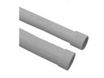Mutlusan 0010451100253017 25'lik Pvc Alev Yaymayan Muflu Boru - Görsel 2