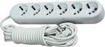Pelsan 59511256 6'lı Grup Priz 3 Metre Kablolu Çeşme - Görsel 2