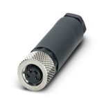 PX 1506891 - SENSÖR KONNEKTÖRÜ M8 4 PİN DİŞİ DÜZ METAL KAFA