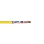 Reçber Kablo CAT6 U/UTP LSZH Veri İletişim Kablosu Sarı HF M3 - Görsel 2