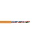 Reçber Kablo CAT6 U/UTP LSZH Veri İletişim Kablosu Turuncu HF M8