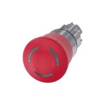 Siemens 3SU1051-1HB20-0AA0 Işıklı Acil Stop Buton Kafası - Görsel 2