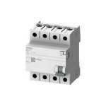 Siemens 5SZ1344-6YA Kaçak Akım Rölesi 3 Faz+Nötr 40A. 30mA A Tipi