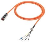Siemens 6FX3002-5CL02-1AF0 Güç Kablosu 4x1,5mm / 5 Metre - Görsel 2