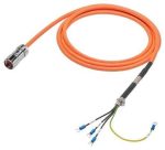 Siemens 6FX3002-5CL12-1AF0 Güç Kablosu 4x2,5mm / 5 Metre