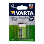 Varta 56722101401 Power Accu 9V Pil-E 200mAh - Görsel 2